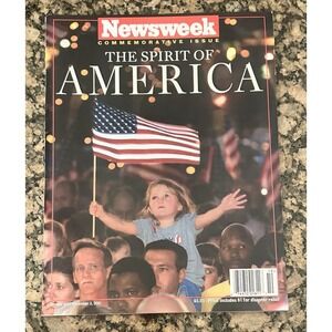 Newsweek Magazine Commemorative Issue The Spirit of America.9/11 Fall 2001